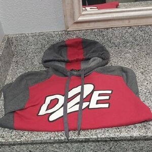 Red and Gray Hoodie